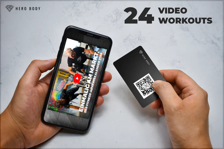 MEGA BOX- Die ultimative Fitness Hybrid BOX- Proteinreiche Snacks, Fitness Tools, Workouts