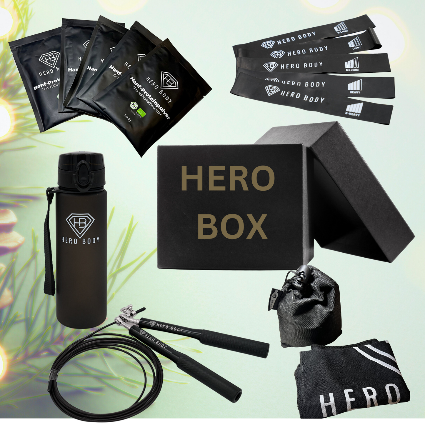HERO BOX- Die Fitness BOX für Männer und Frauen