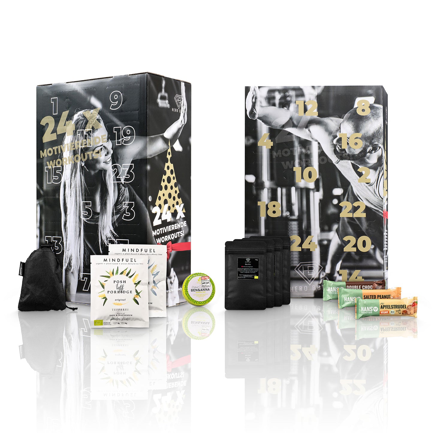 Fitness Adventskalender HERO BODY 2024 EAN 4270003390309